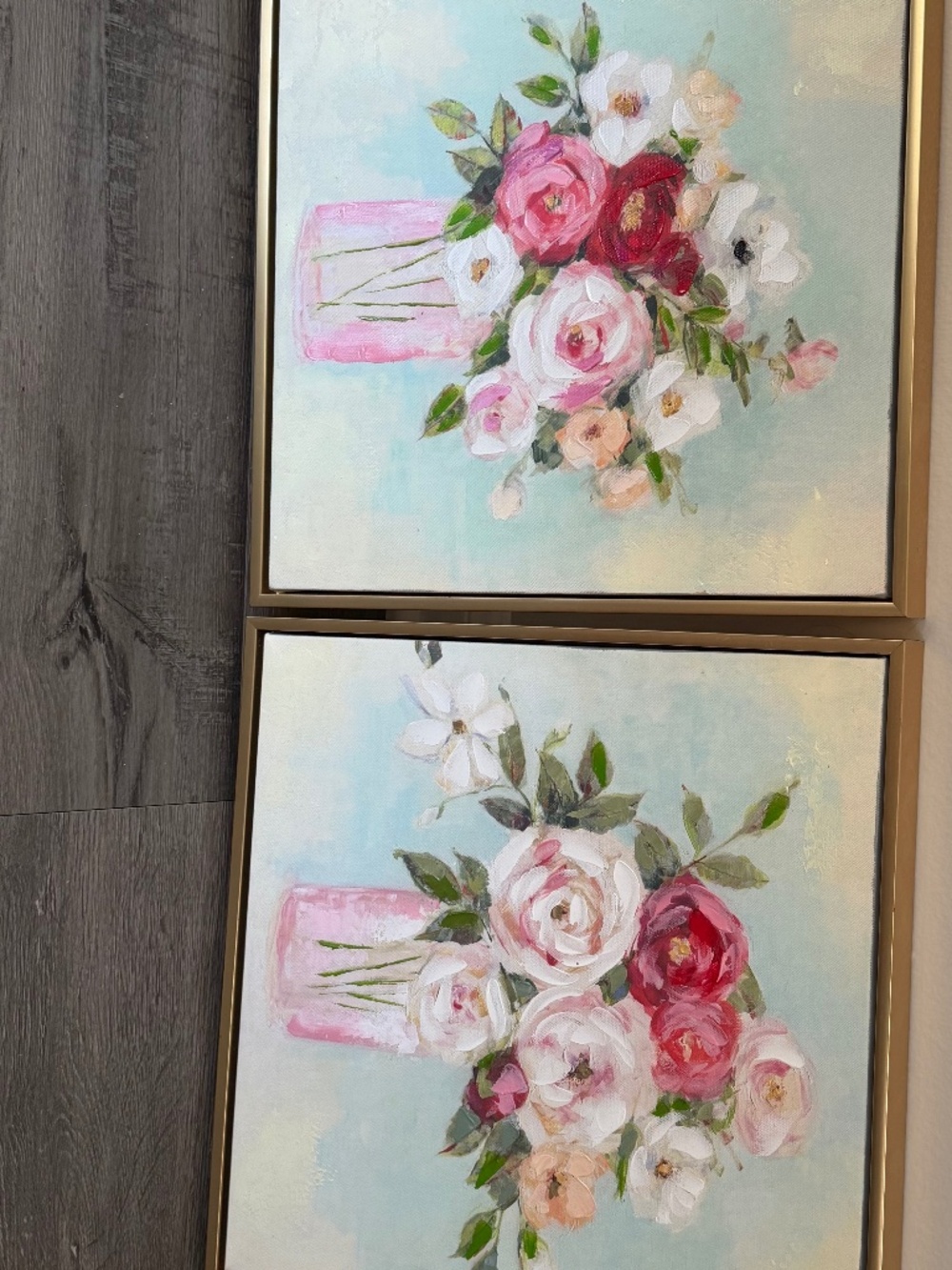 Floral Framed Canvas